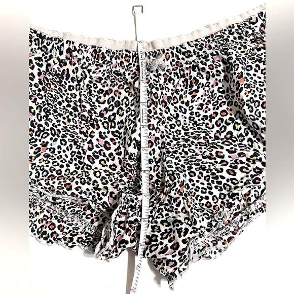 VS  Victoria’s Secret  Colorful Animal Print, Ruffle Edge  Sleep Shorts - Picture 6 of 11